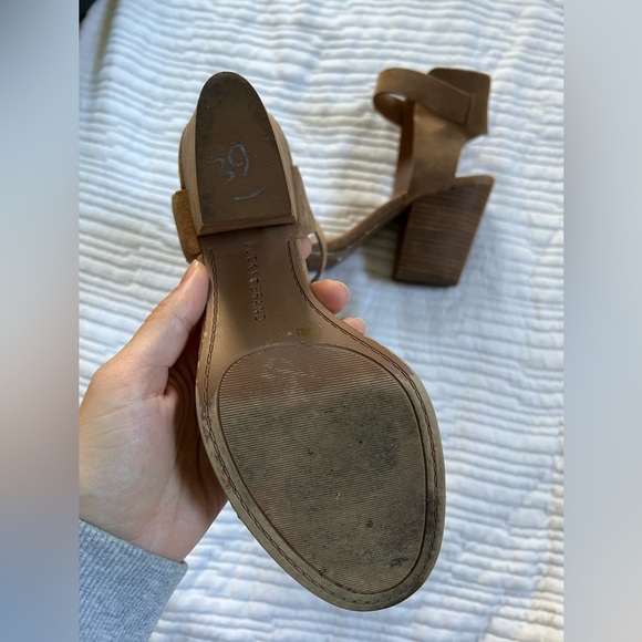 Lucky Brand suede block heels - Picture 11 of 11